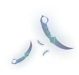 Knives Banner Decoration