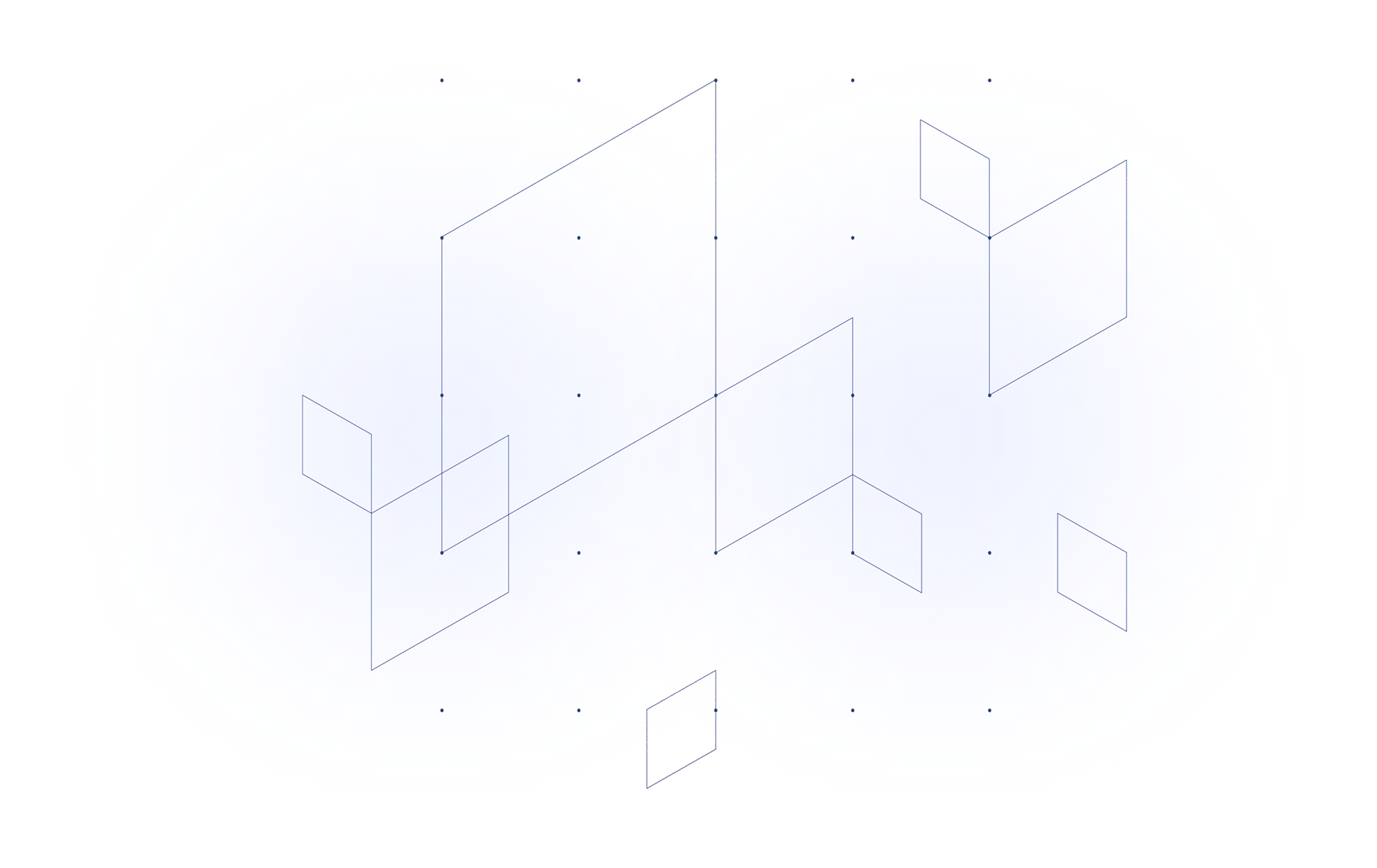 Network Lines Banner Background